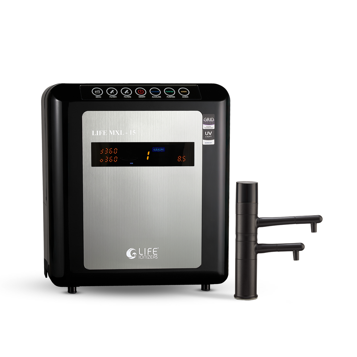 Life Ionizer MXL-15 black Faucet Under-Counter
