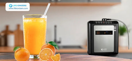 Does Ionized Water Change the Taste of Fresh Juice?