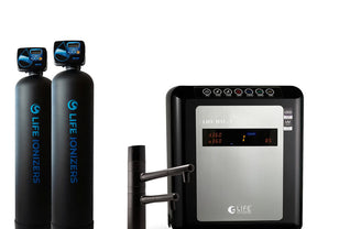 Apex 15 Under Counter Ionizer & Double Dolphin Whole House Water Filter