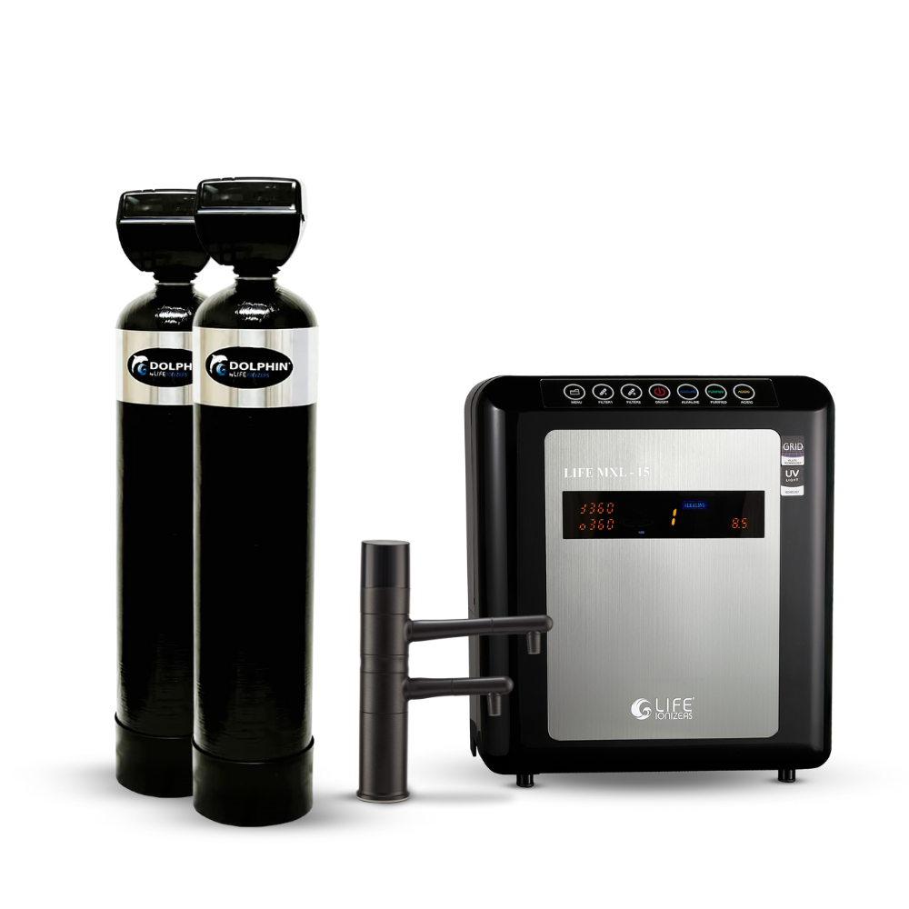 MXL 15 Under Counter Double Dolphin Whole House Water Filter 02