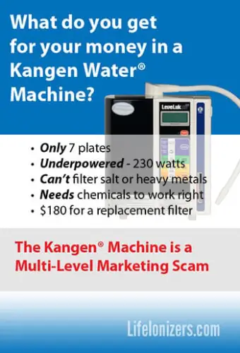 why the kangen water machine is so expensive infographic